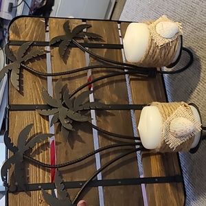 Palm Tree candle pillers